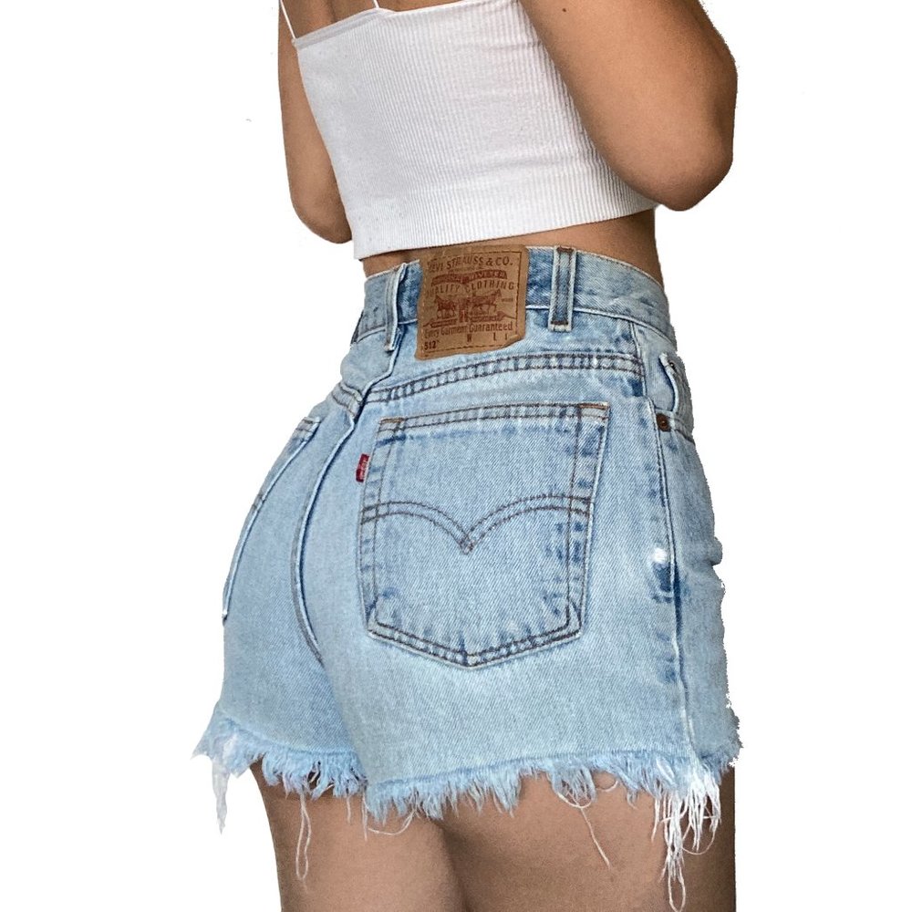 Levi's High Waisted Shorts